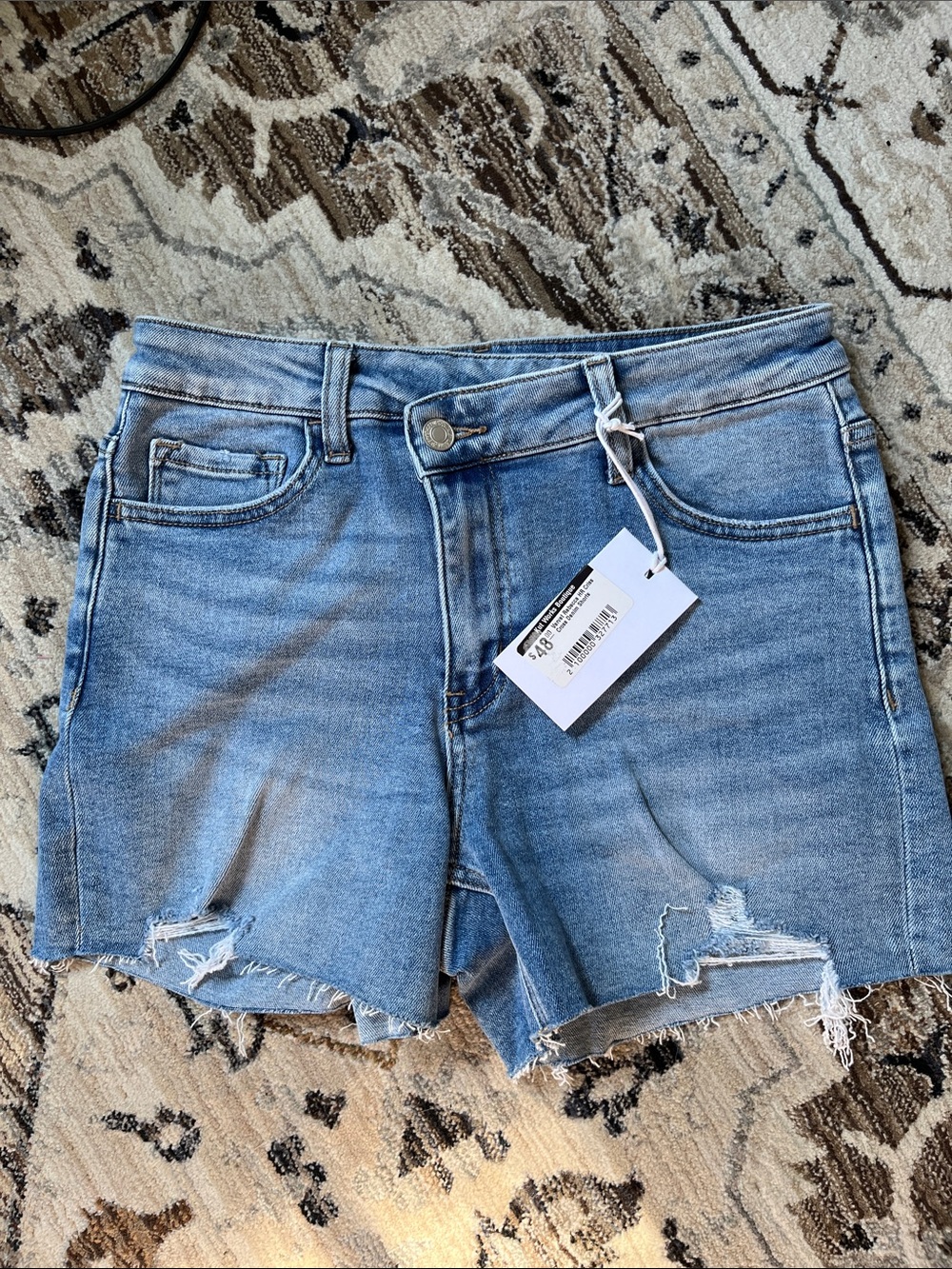 Vervet Cross Waist Denim Short